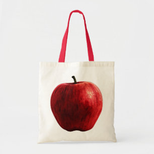 Tote Bag Pomme rouge brillante