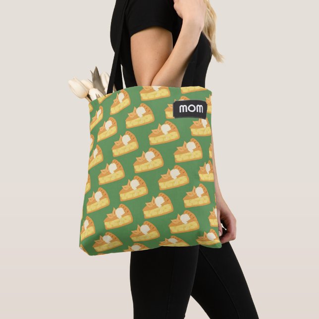 Tote Bag Pomme tranches de tarte - bons coins pâtisseries - (De près)