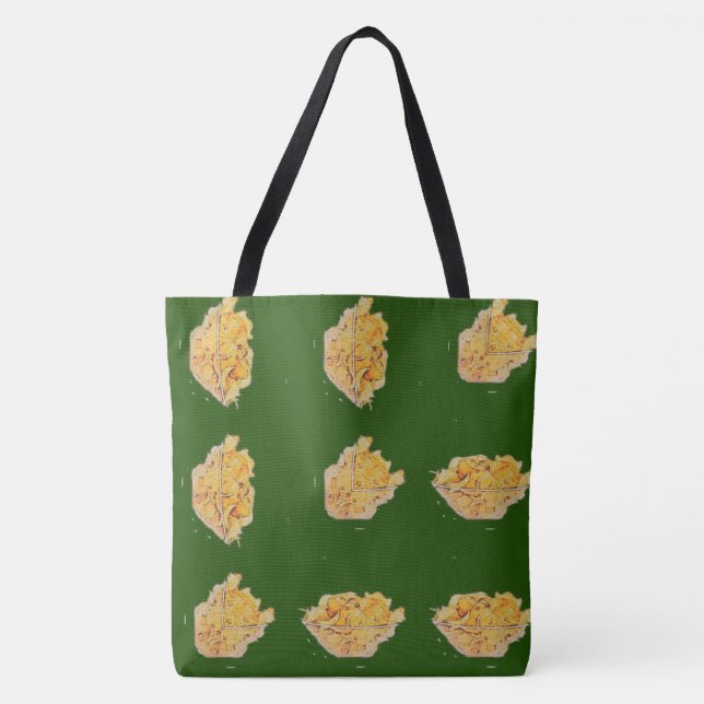 Tote Bag Pommes chips fourre-tout bywhacky (Devant)