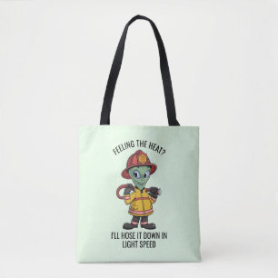 Tote Bag Pompier Alien