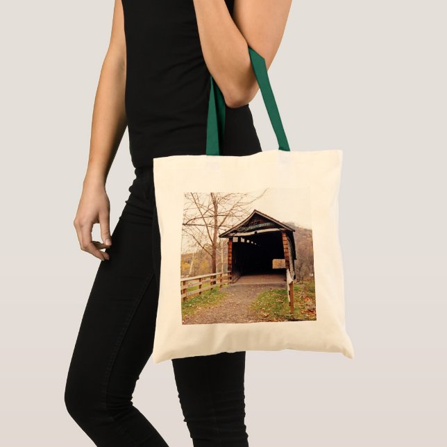 Tote Bag Pont couvert (Devant (produit))