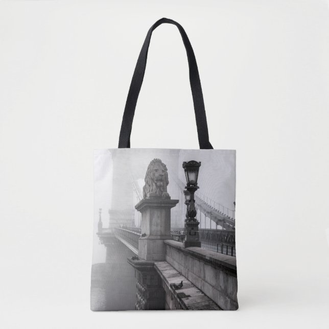 TOTE BAG PONT DE LA CHAÎNE, BUDAPEST (Devant)