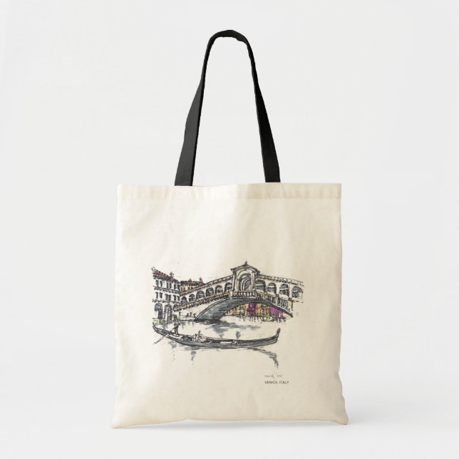 Tote Bag Pont de Rialto (Devant)