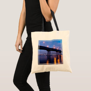 Tote Bag Pont du Coronado à Dusk