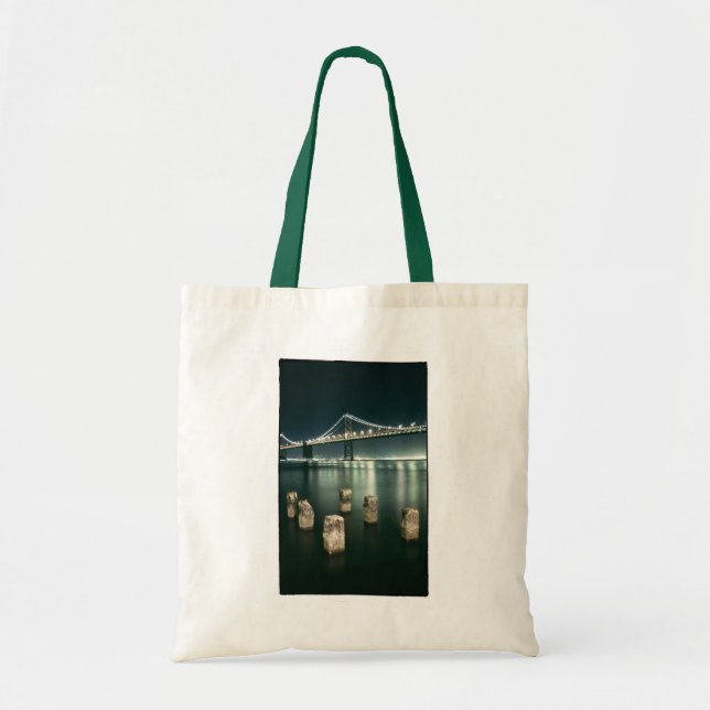 Tote Bag Pont Oakland Bay @ Night (Devant)