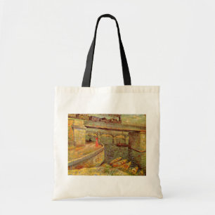 Tote Bag Ponts sur la Seine, Asnières par Vincent van Gogh