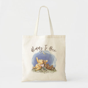 Tote Bag Pooh & amis Aquarelle maman à abeille