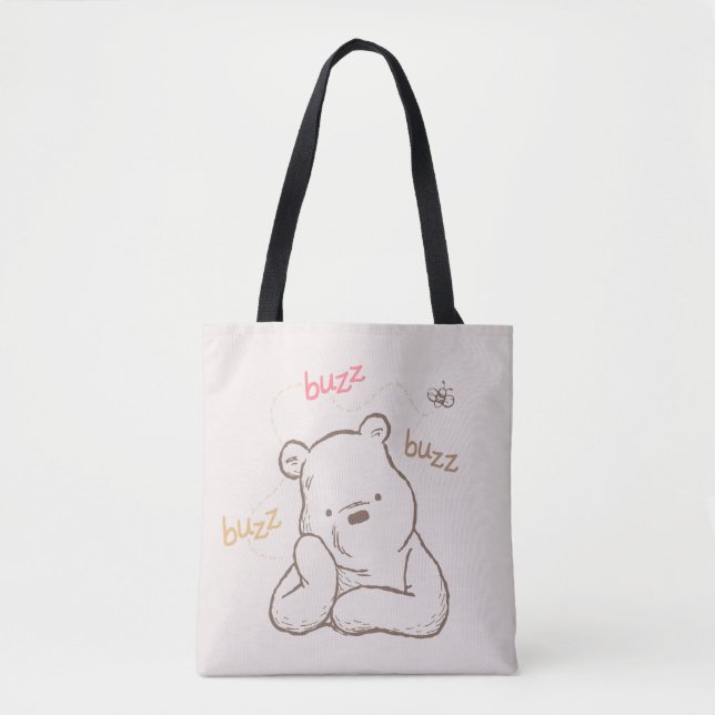 Tote Bag Pooh classique| Buzz Buzz Buzz (Devant)