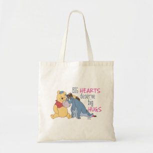Tote Bag Pooh & Eeyore   Big Hearts Mérite Big Hugs