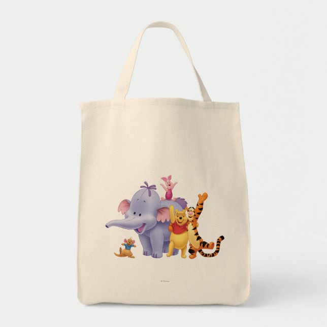 Tote Bag Pooh et amis 4 (Devant)