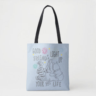 Tote Bag Pooh et Pals  Des amis éclairent votre vie