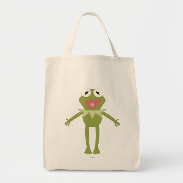 Tote Bag Pook-a-Looz Kermit la grenouille (Devant)