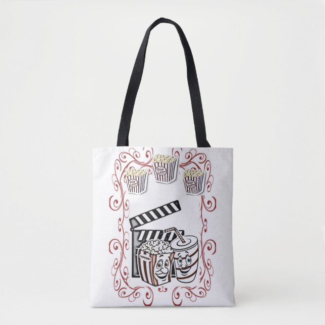 tote bag popcorn (Front)