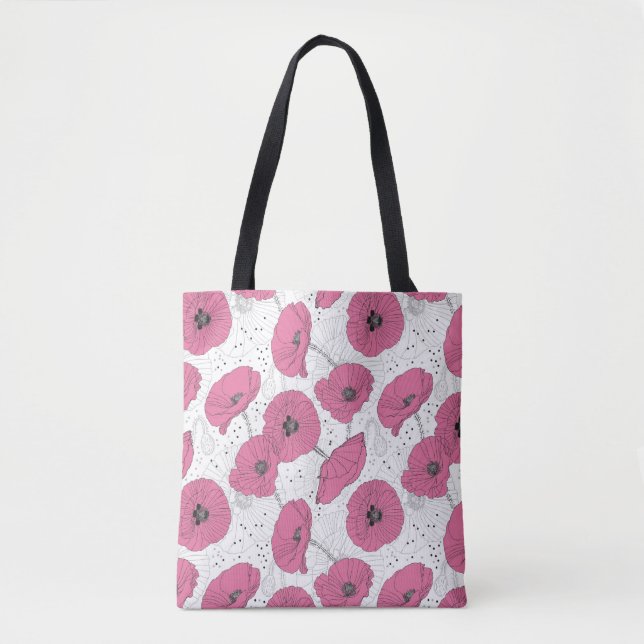 Tote Bag Poppies (Devant)