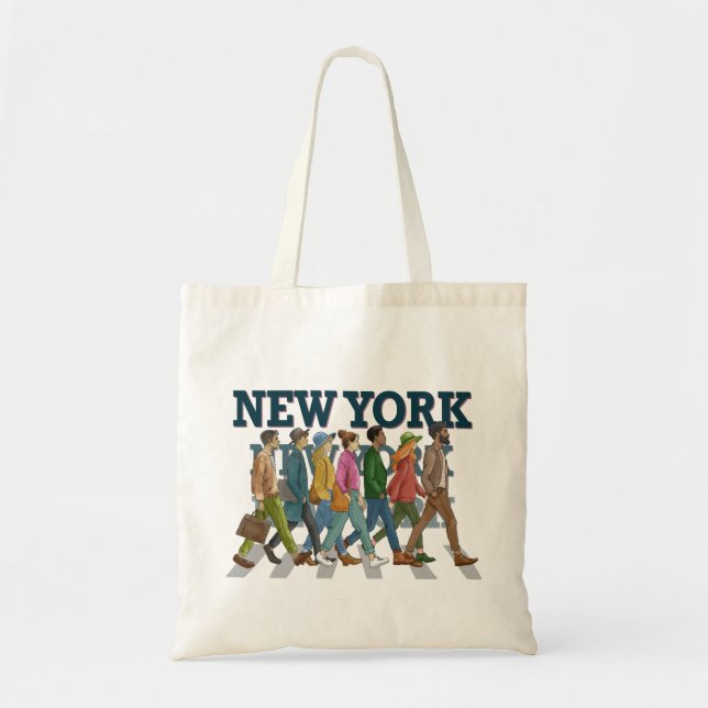 Tote Bag Population de New York (Devant)
