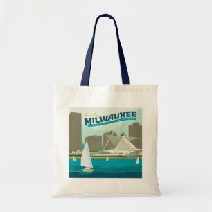 Tote Bag Port de Milwaukee Wisconsin   Ville de Brew
