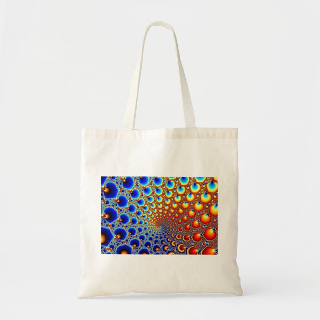 Tote Bag Portail hypnotique - Fractal (Devant)
