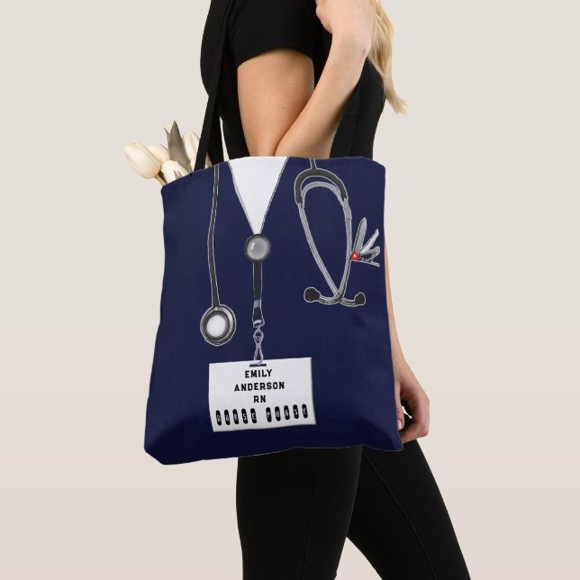 Tote Bag Porte-infirmière (De près)