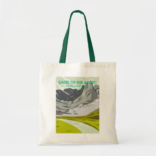Tote Bag Portes du parc national de l'Arctique Vintage de l
