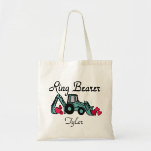 Tote Bag Porteur de bague Backhoe