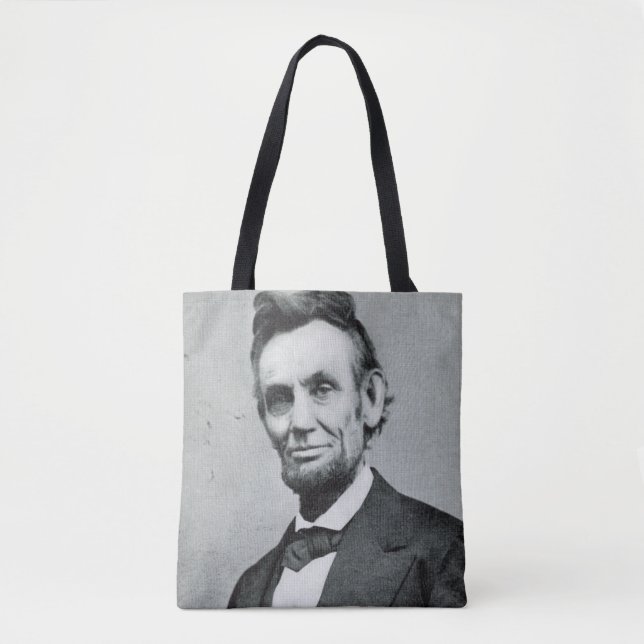 Tote Bag Portrait d'Abe Lincoln 1 (Devant)