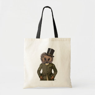Tote Bag Portrait de cavalier de hérisson
