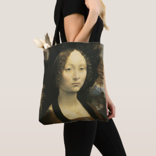 Tote Bag Portrait de Ginevra de' Benci de Léonard de Vinci
