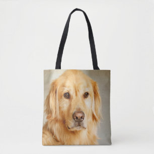 Tote Bag Portrait de Golden Retriever