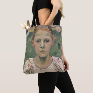Tote Bag Portrait de Kathe von Bach   dans le jardin