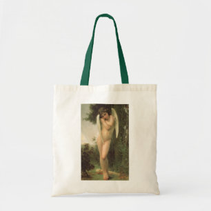 Tote Bag Portrait de l'ange Cupidon (Cupid) par Bouguereau