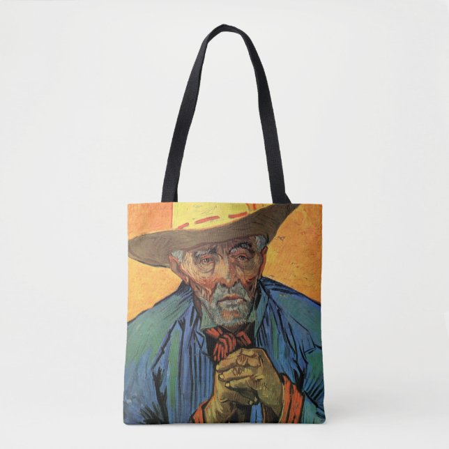 Tote Bag Portrait de Patience Escalier par Vincent van Gogh (Devant)