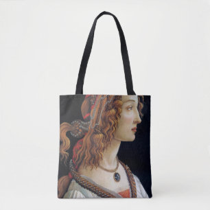 Tote Bag Portrait d'une dame, Sandro Botticelli