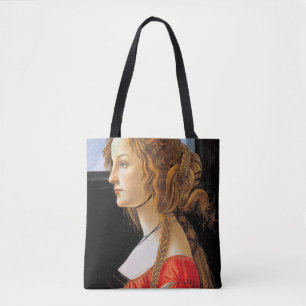 Tote Bag Portrait d'une dame, Sandro Botticelli
