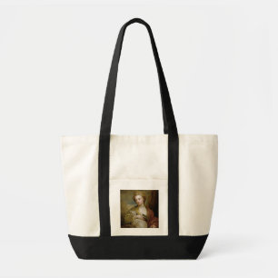 Tote Bag Portrait d'une femme comme St Agnès,