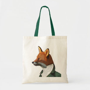 Tote Bag Portrait élégant de Fox