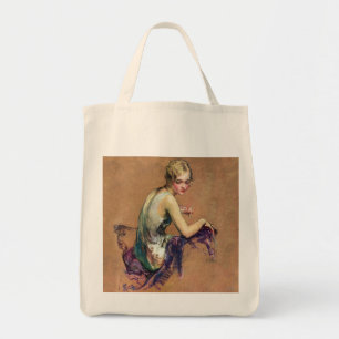 Tote Bag Portrait en pastel