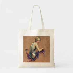 Tote Bag Portrait en pastel
