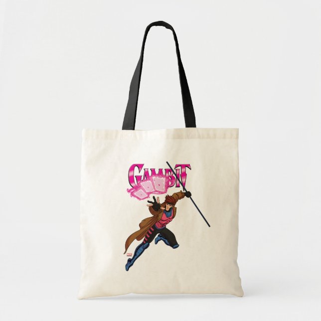 Tote Bag Pose de caractères Gambit (Devant)