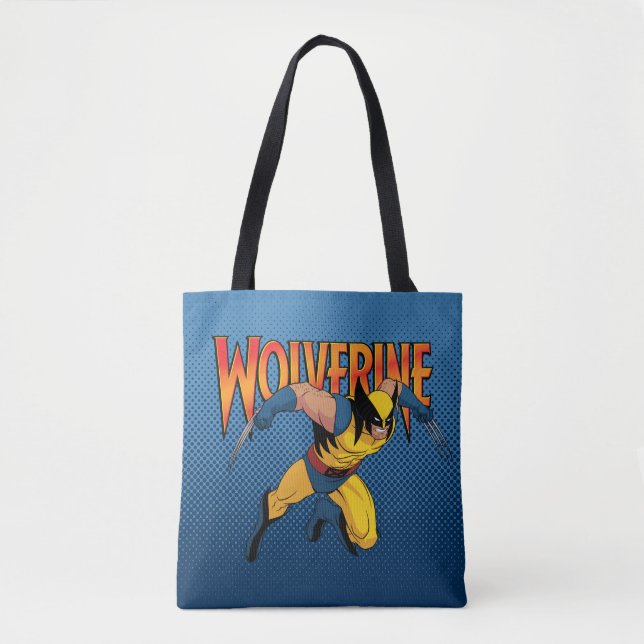 Tote Bag Pose de caractères Wolverine (Devant)