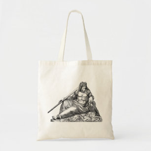 Tote Bag Poseidon Neptune grec, percy jackson, athena