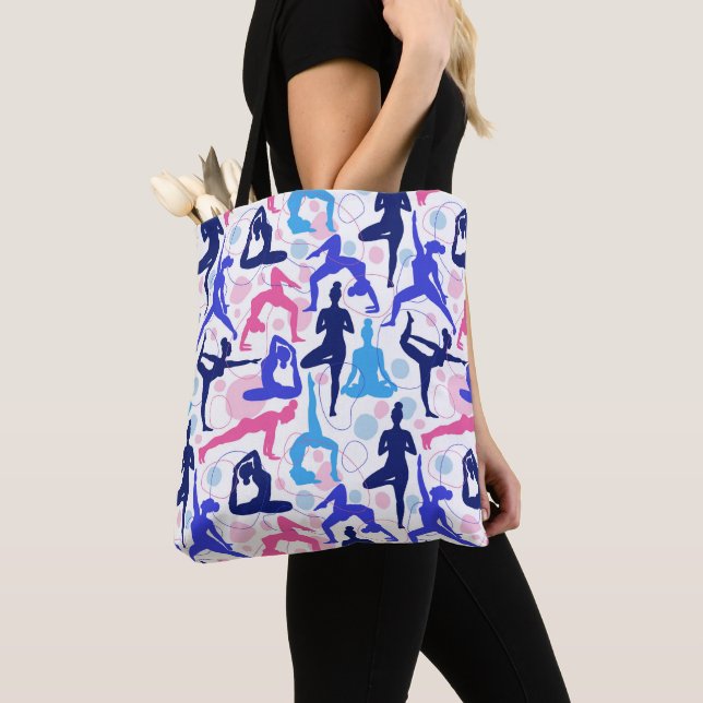 Tote Bag Poses de yoga (De près)