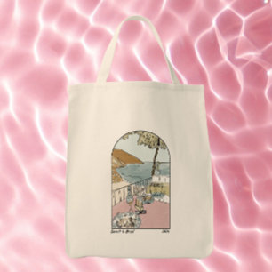 Tote Bag Positano Italie Accueil Mariage Faveurs