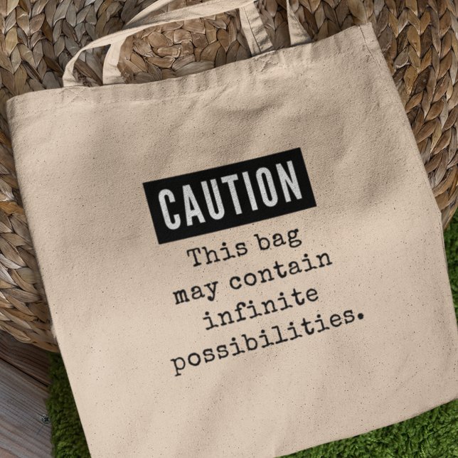 Tote Bag Possibilités infinies Cadeau Inspirationnel (Shop now and redefine what's possible! )
