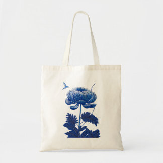 Tote Bag Poster Art Botanique Indigo I Japanese Botanical
