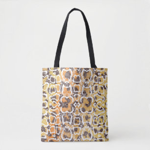 Tote Bag Poster de animal, arrière - plan de texture léopar