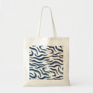 Tote Bag Poster de animal dans la marine et l'aquarelle