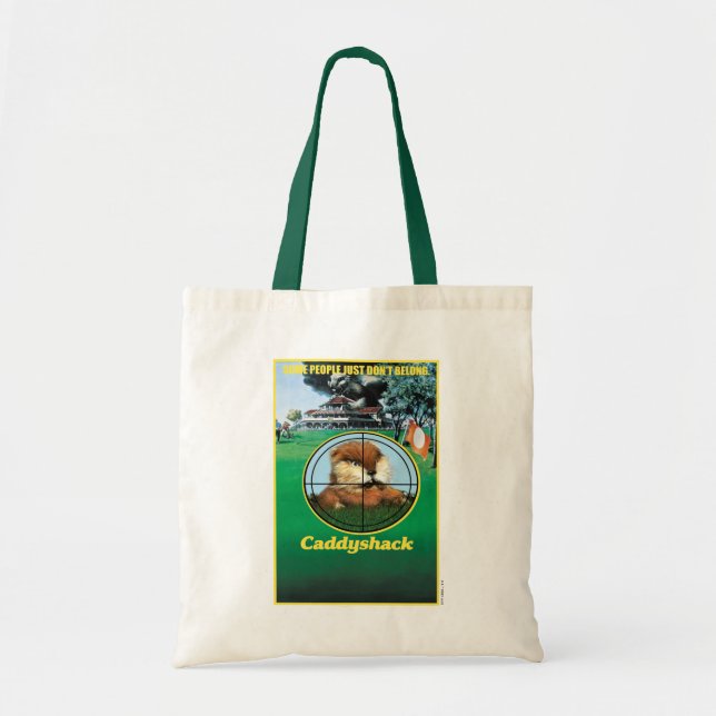 Tote Bag Poster de Caddyshack (Devant)