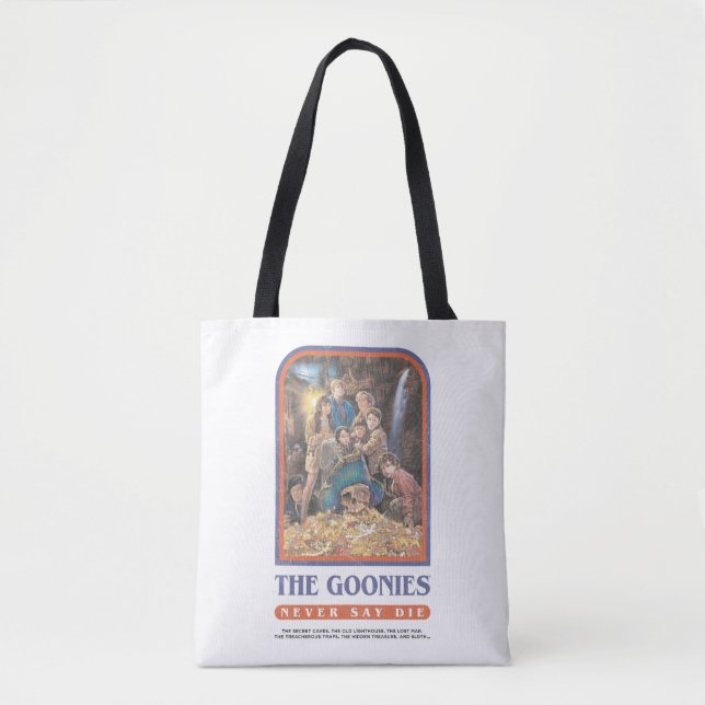 Tote Bag Poster de l'anniversaire du trésor des Goonies (Devant)