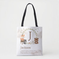 Poster de monogramme personnalisé pour animaux de