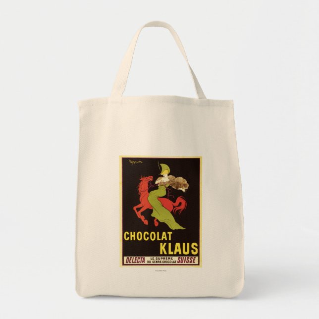 Tote Bag Poster de publicité Chocolat Klaus (Devant)
